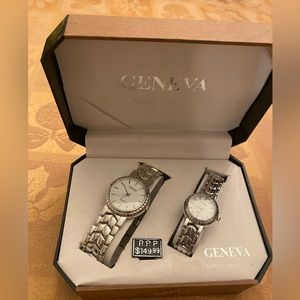 His and Hers Geneva Classic Collection Watches